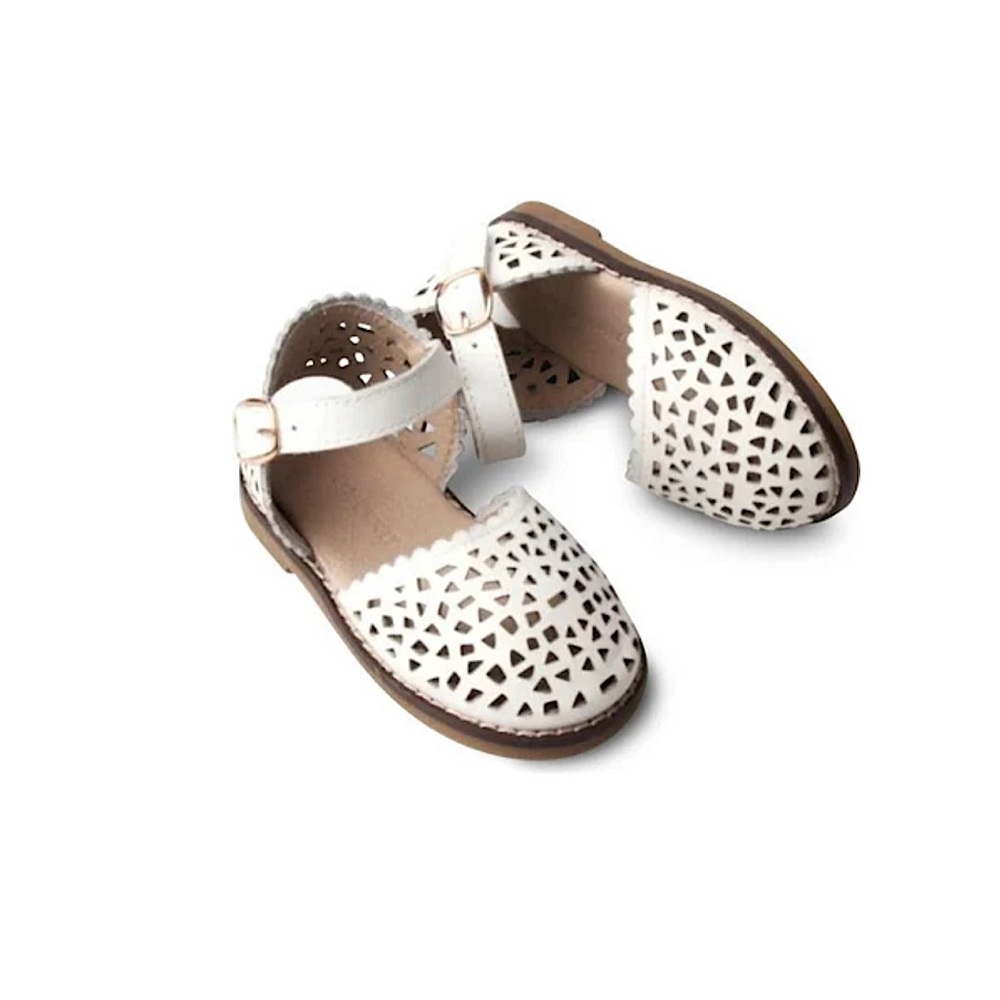 Leather Pocket Sandal,from Consciously. (From https://www.maisonette.com)
